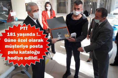 PTT 181 yaşında !..