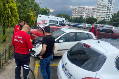 Park halinde alev aldı!..