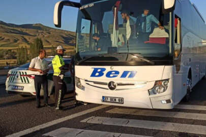 Niğde'de bayram öncesi trafik denetimi yapıldı!..