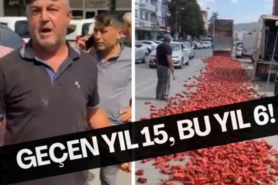 Fiyatlara isyan eden çiftçi ürünleri yola döktü