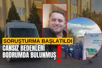 Cansız bedenleri bodrum katında bulunmuş!