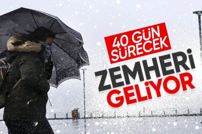 Zemheri soğukları geliyor! 40 gün sürecek