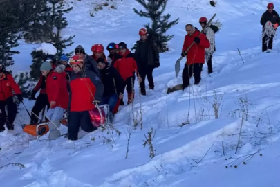 Erzurum Palandöken'de çığ düştü: 1'i ağır 6 yaralı