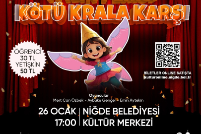 Niğde Belediyesi'nden çocuklara özel tiyatro festivali