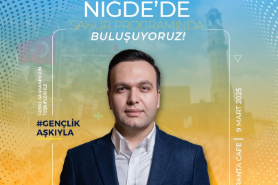 AK Parti Gençlik Kolları Genel Başkanı Yusuf İbiş Niğde’de!